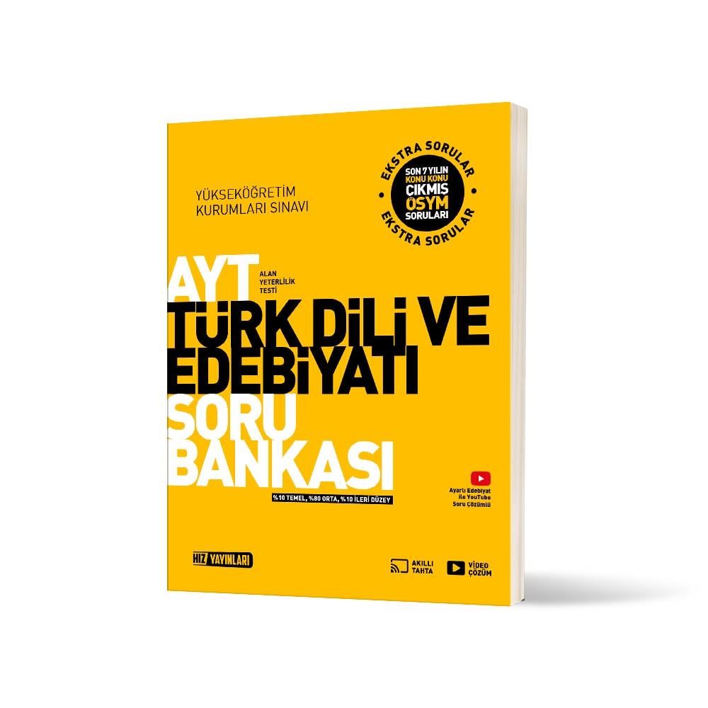 Hız Ayt Türk Dili Ve Edebiyatı Soru Bankası