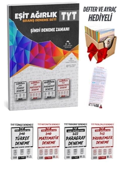 Ders Ortamı TYT Eşit Ağırlık Deneme Sınavı Seti + Defter hediyeli Ders Ortamı Yayınları