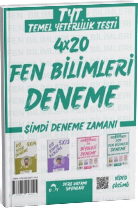 Ders Ortamı TYT Fen Bilimleri 4 Deneme Tamamı Video Çözümlü Ders Ortamı Yayınları