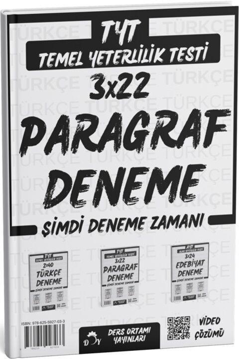 Ders Ortamı TYT Paragraf 3 Deneme Tamamı Video Çözümlü Ders Ortamı Yayınları