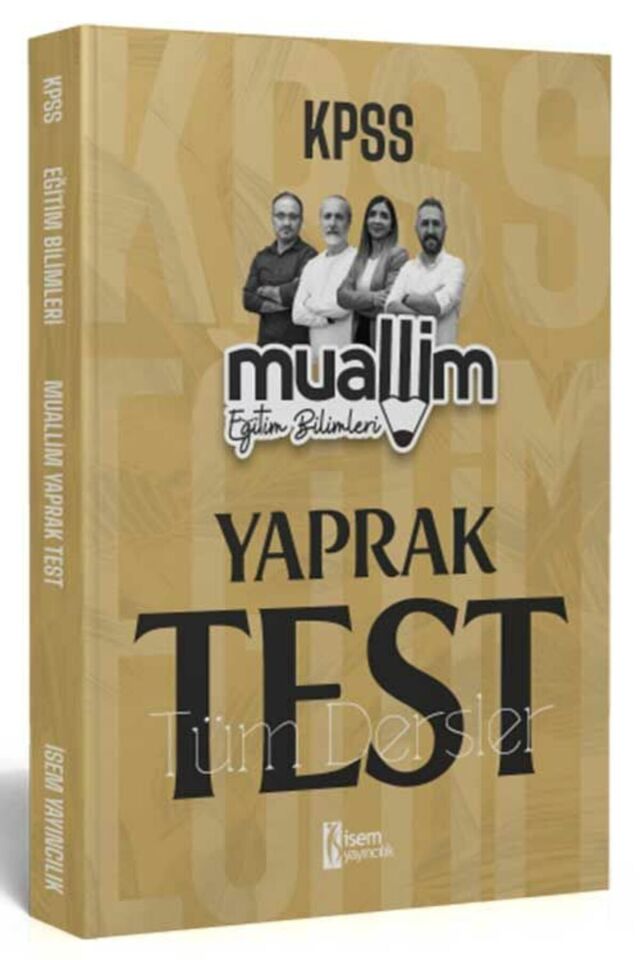 İsem Eğitim B. Tüm Dersler Yaprak Test
