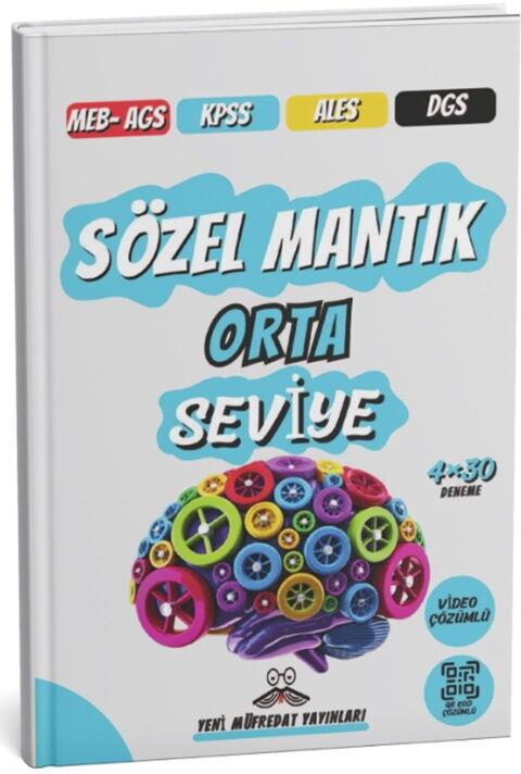 Yeni Müfredat Sözel Mantık Orta Seviye 4x30 Tamamı Video Çözümlü Deneme Sınavı Yeni Müfredat Yayınları