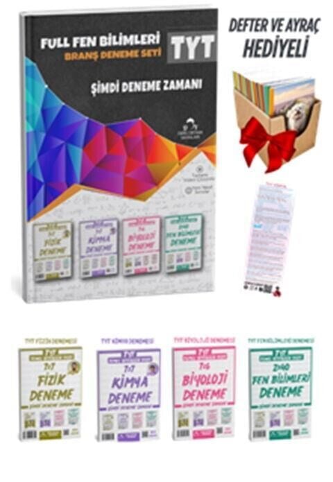 Ders Ortamı TYT Full Fen Bilimleri 4 Fasikül 23 Deneme Sınavı Seti + Defter Hediyeli Ders Ortamı Yayınları