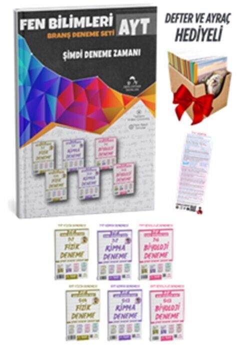 Ders Ortamı AYT Fen Bilimleri 6 Fasikül 42 Deneme Sınavı Seti + Defter Hediyeli Ders Ortamı Yayınları