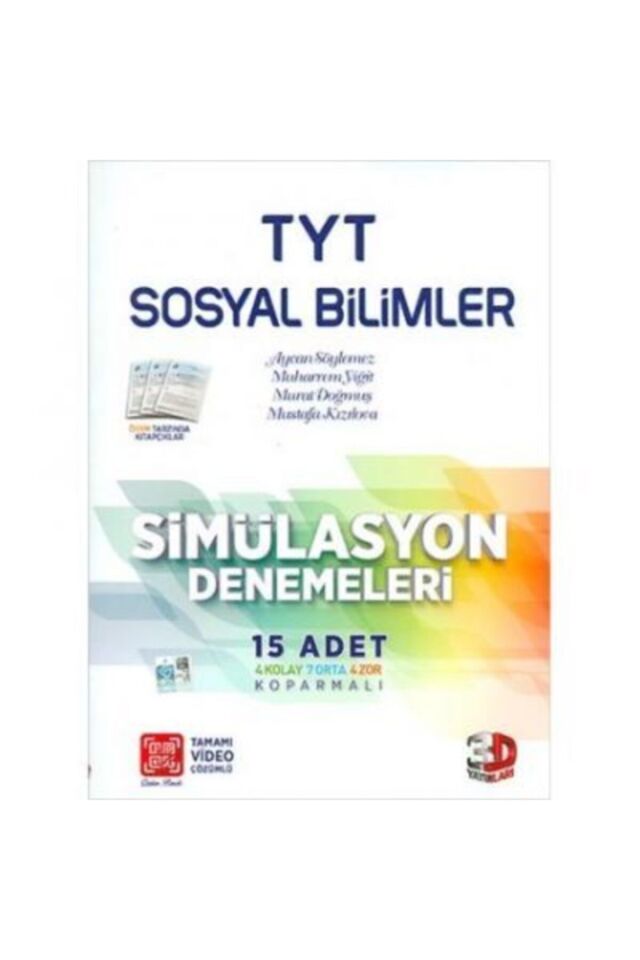 3D TYT Sosyal Bilgiler Denemeleri