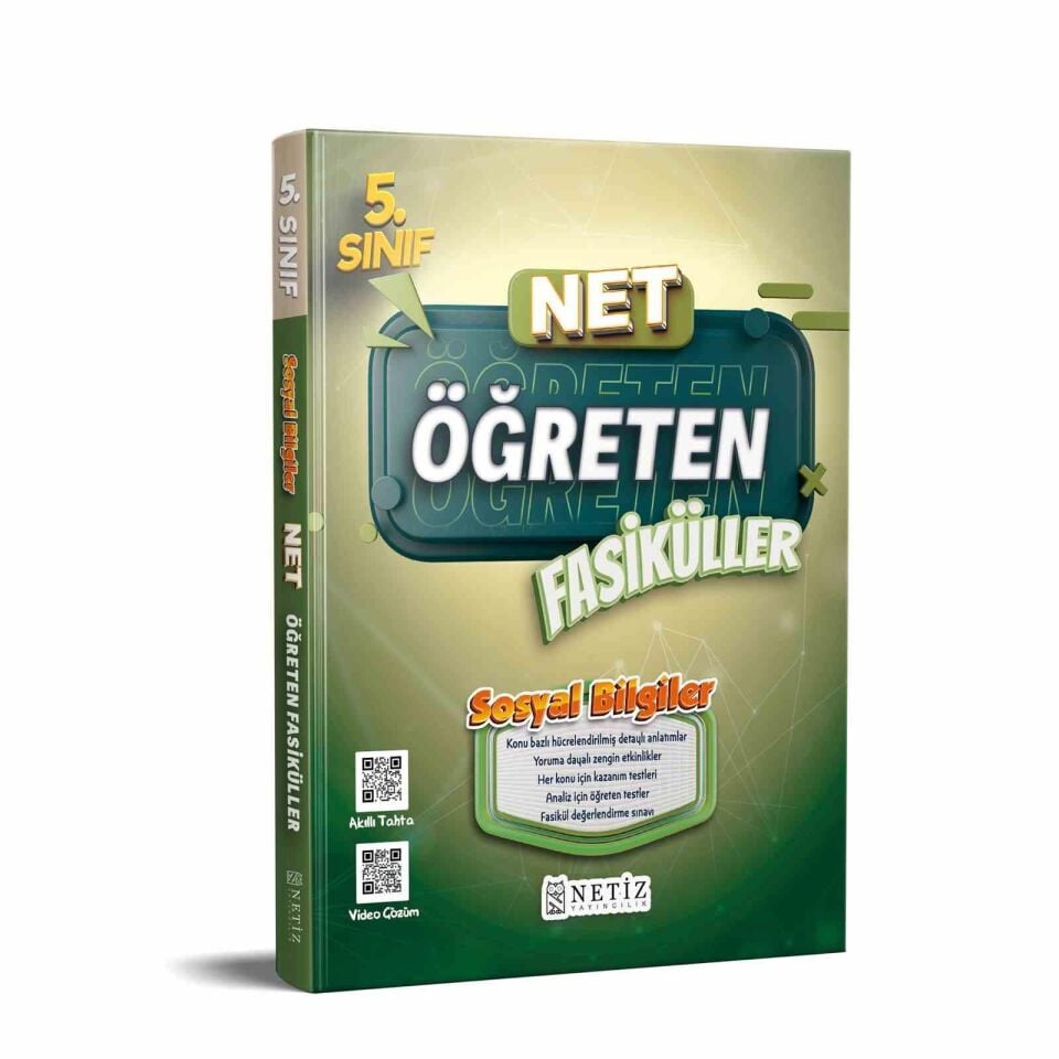Netiz 5. Sınıf Sosyal Bilgiler Net Fasiküller