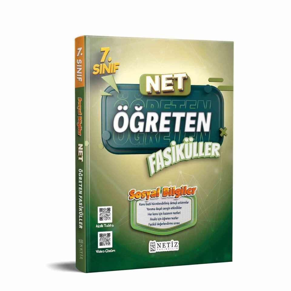 Netiz Yayıncılık 7. Sınıf Sosyal Bilgiler Net Fasiküller