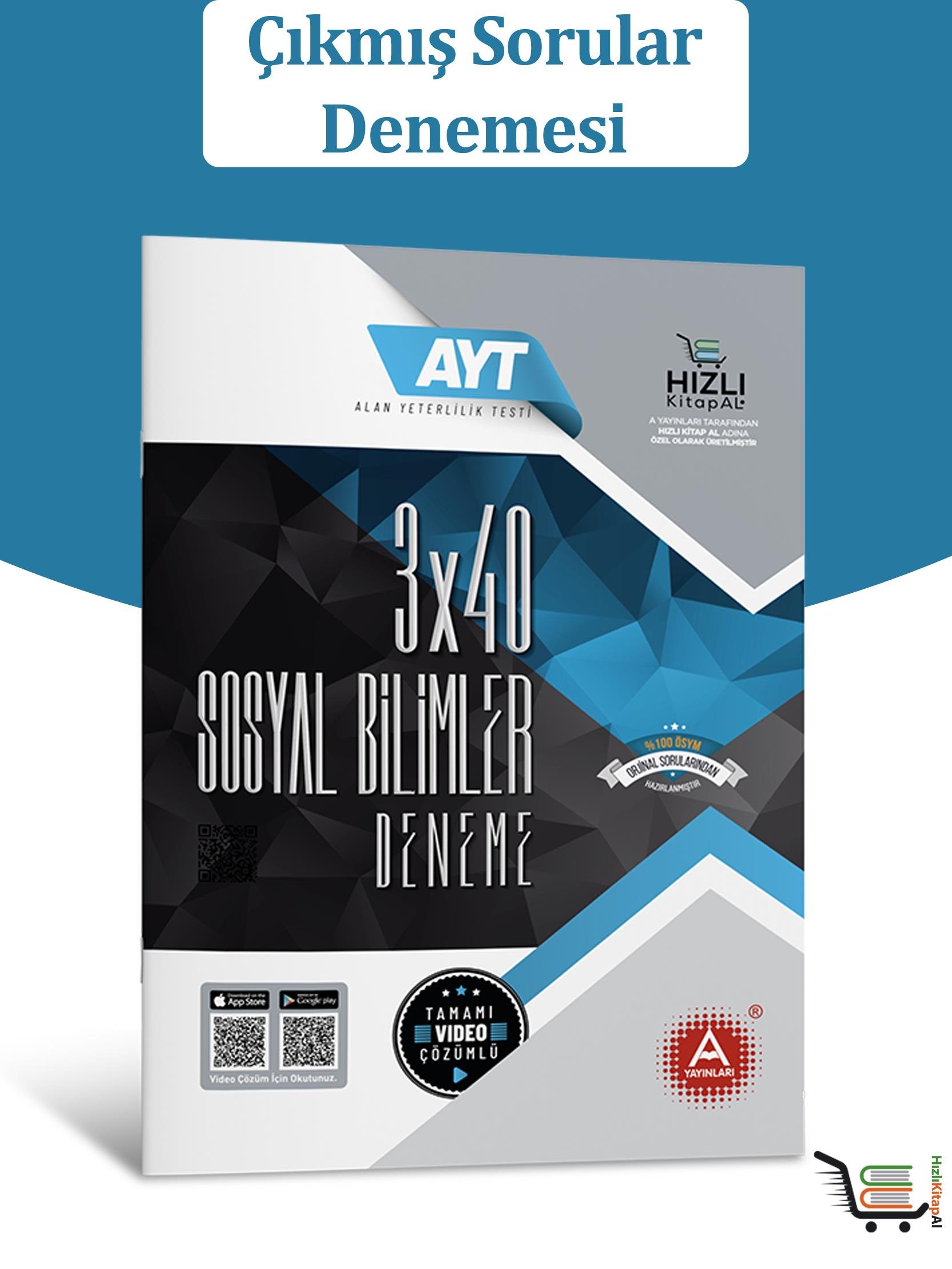 3x40 AYT Sosyal Bilimler Çıkmış Sorular Denemesi