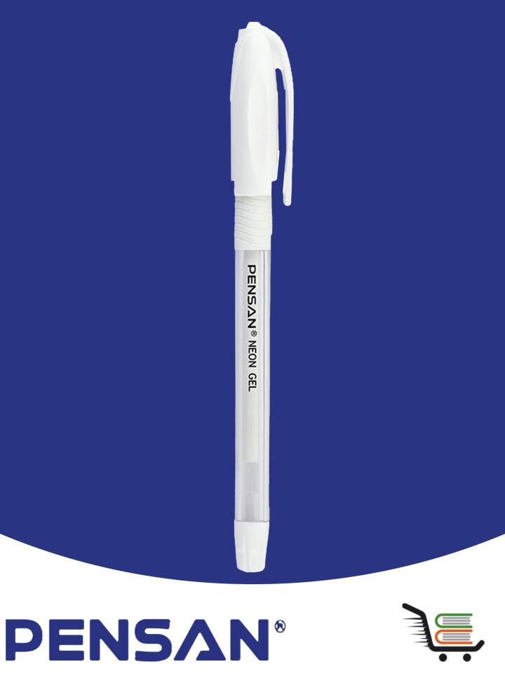 Pensan Beyaz Jel Kalem