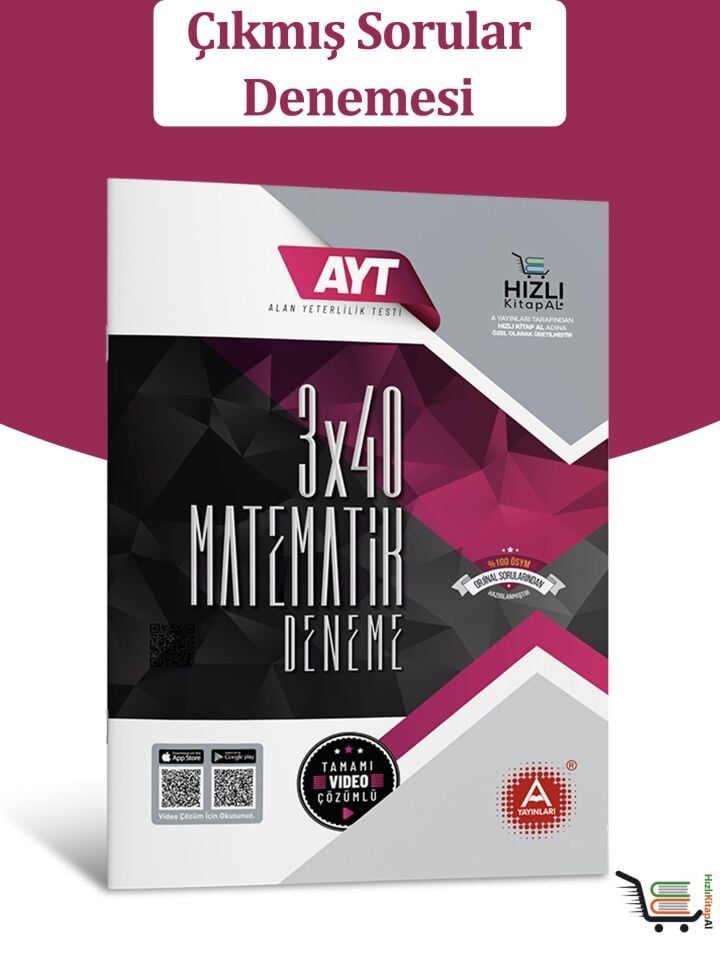 3x40 AYT Matematik Çıkmış Sorular Denemesi