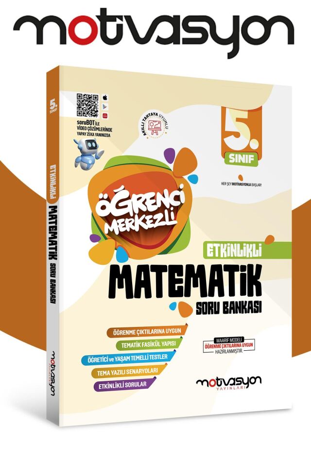 Motivasyon 5. Sınıf Matematik Etkinlikli Tematik Fasikül Soru Bankası