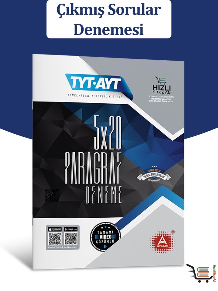 5x20 AYT-TYT Paragraf Çıkmış Sorular Denemesi