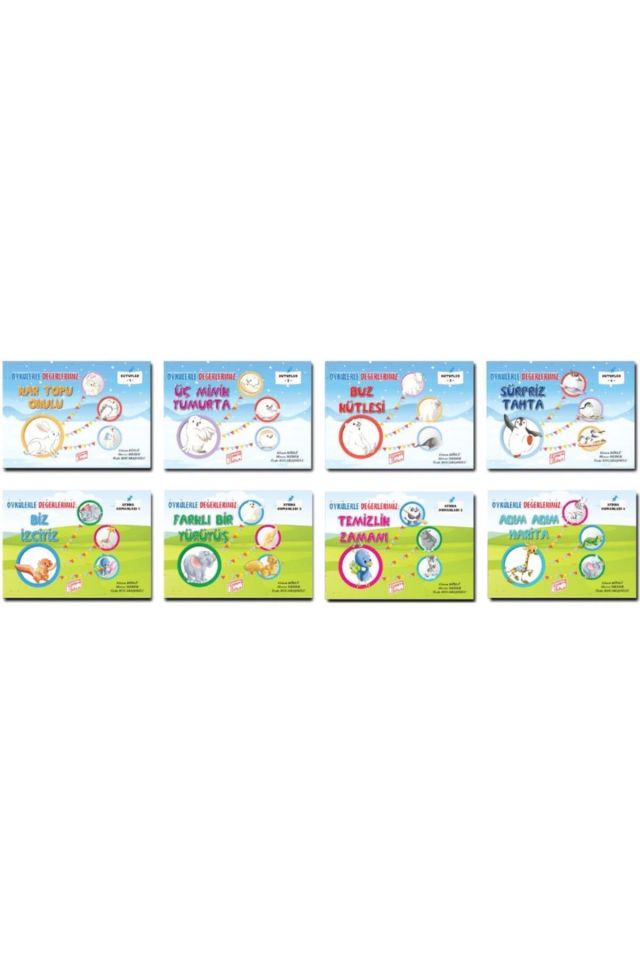 Gizemli Bahçe Öykülerle Değerlerimiz 1 Sınıf 8. Kit