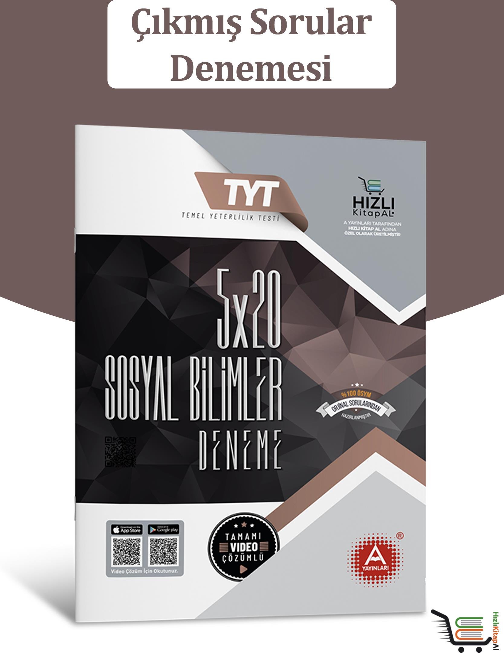 5x20 TYT Sosyal Bilimler Çıkmış Sorular Denemesi