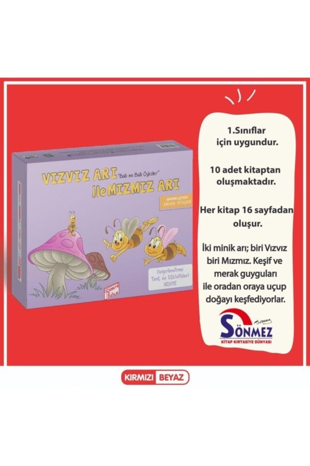 Gizemli Bahçe Vız Vız Arı İle Mız Mız Arı