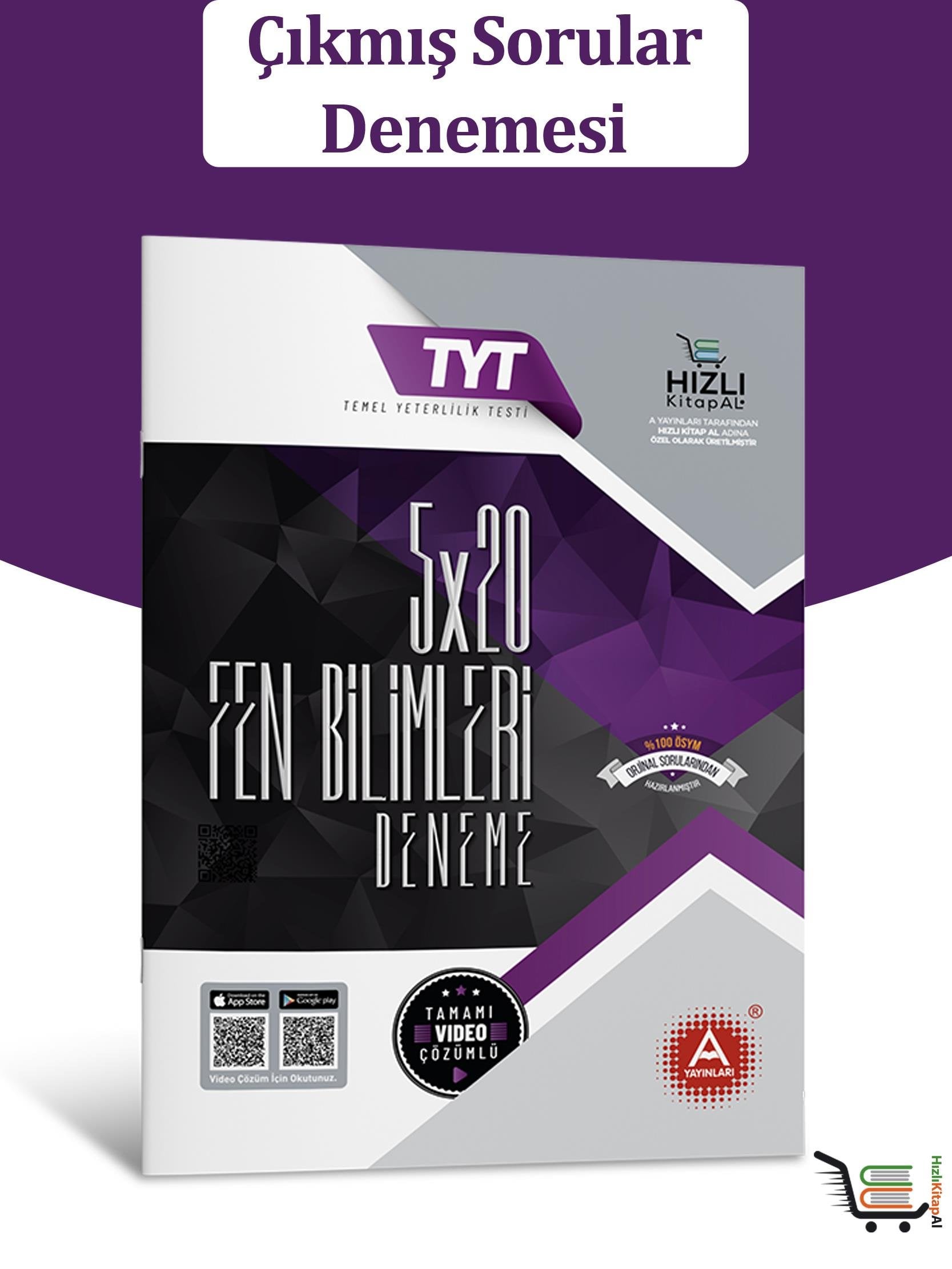 5x20 TYT Fen Bilimleri Çıkmış Sorular Denemesi