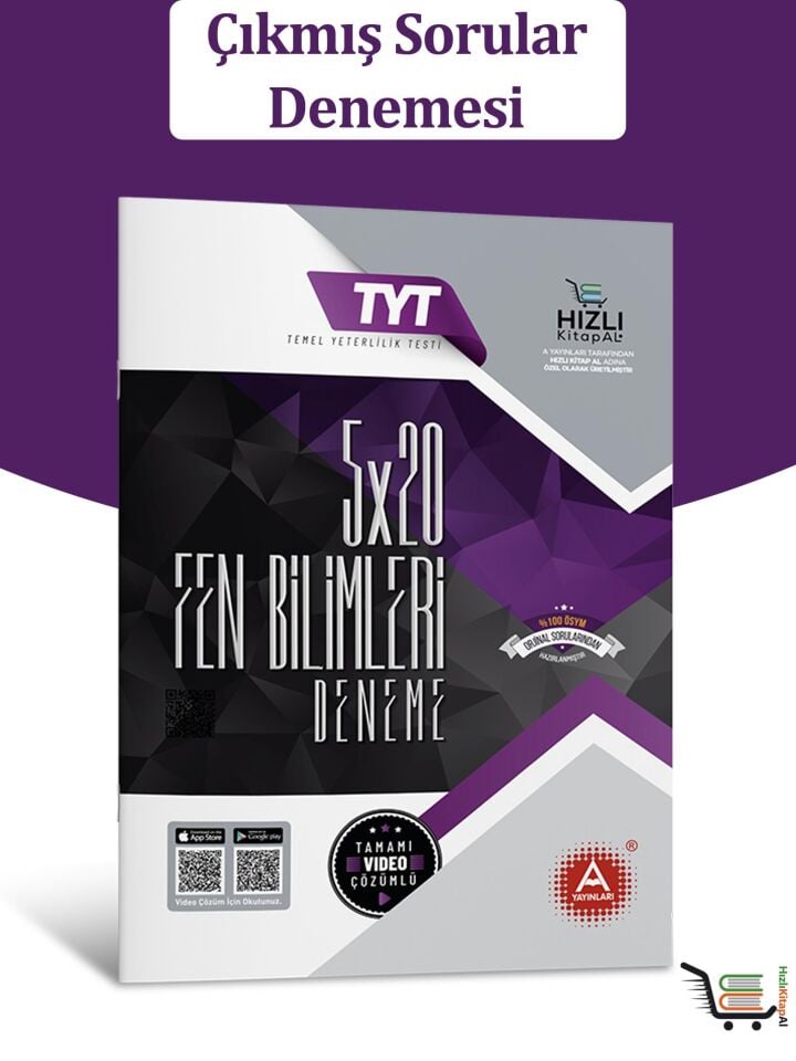 5x20 TYT Fen Bilimleri Çıkmış Sorular Denemesi