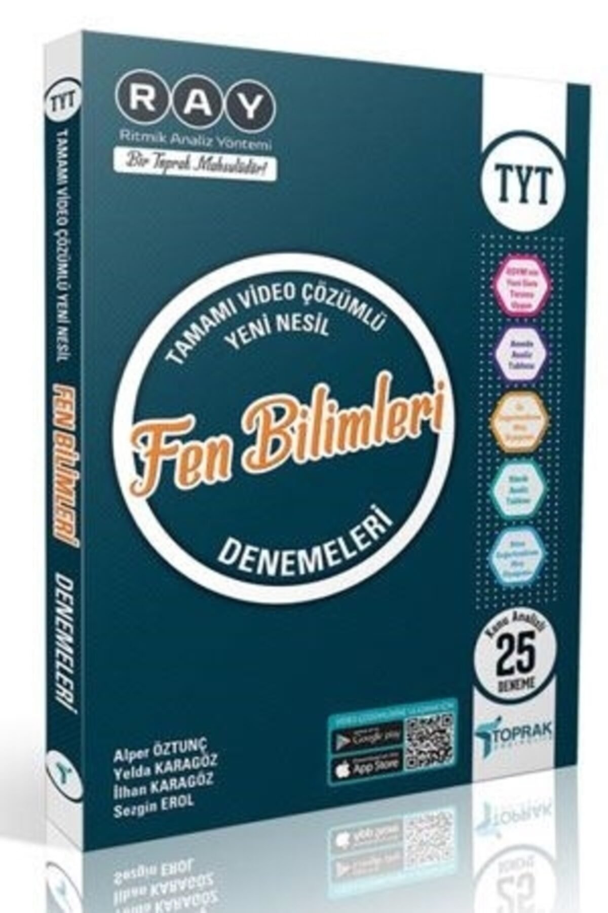 Toprak Tyt Fen Bilimleri Deneme Kitabı