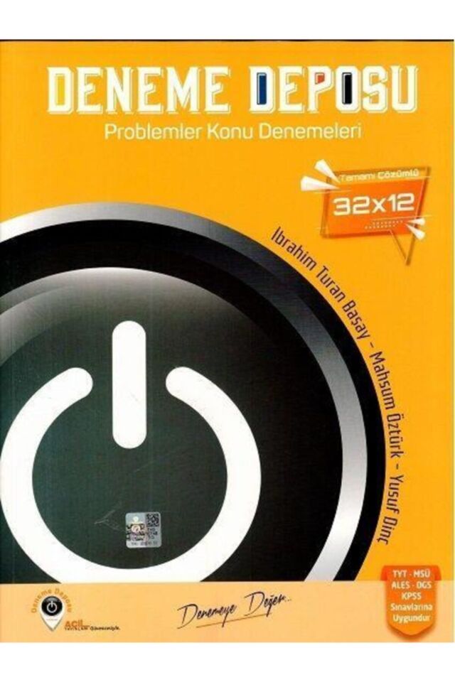 Deneme Deposu Tyt Problemler Konu Denemeleri