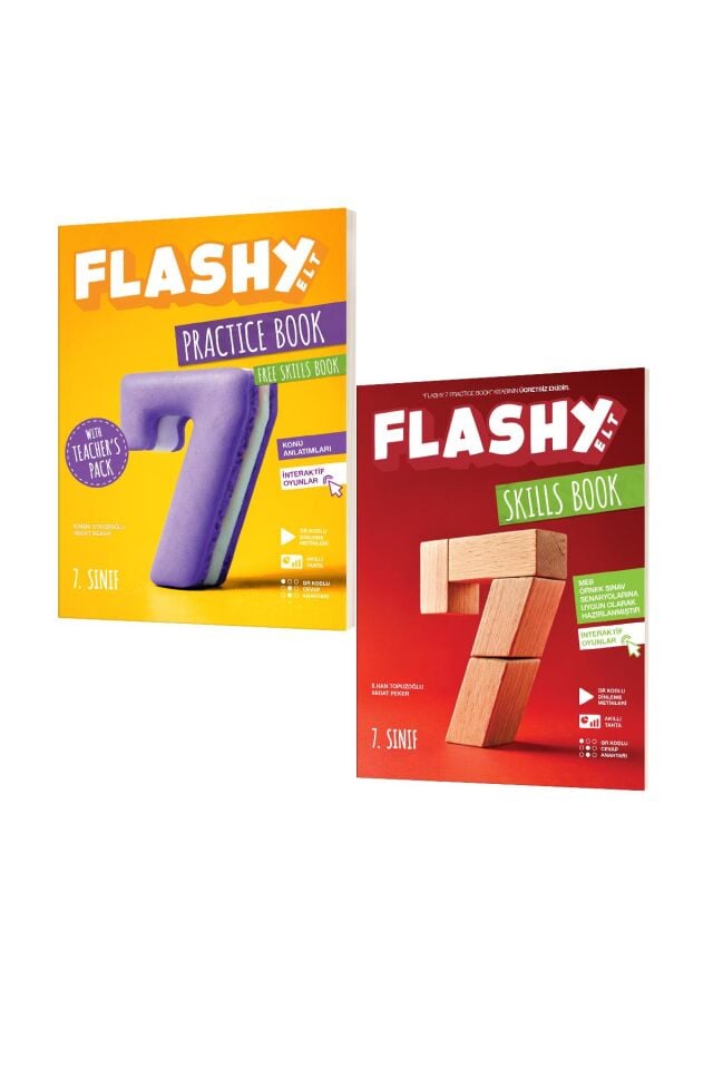FLASHY 7. SINIF PRACTICE BOOK+SKILLS BOOK