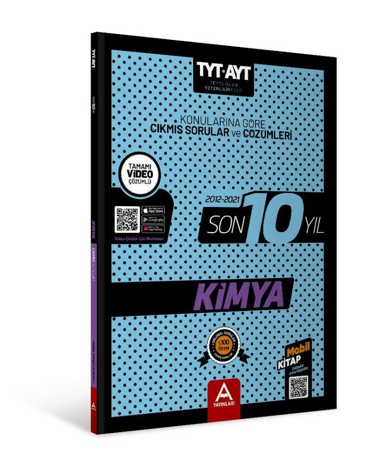 Tyt Ayt Kimya Son 10 Yıl Soru Ve Çözümleri