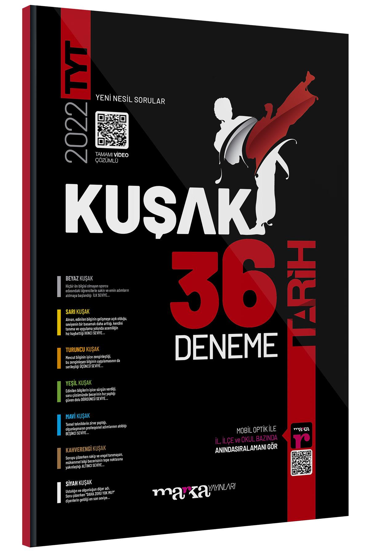 Marka TYT Tarih Kolaydan Zora 36 Kuşak Deneme