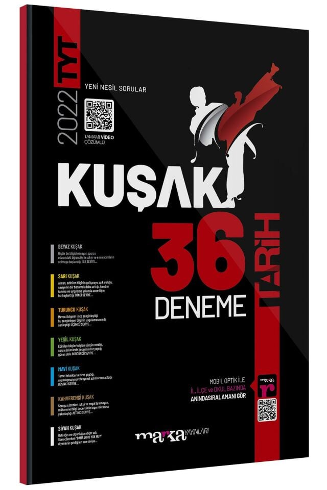 Marka TYT Tarih Kolaydan Zora 36 Kuşak Deneme
