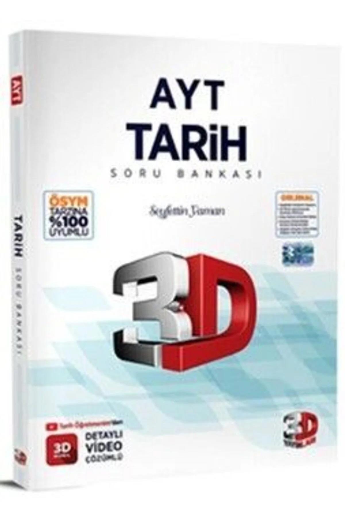 3D Yayınları AYT Tarih Soru Bankası