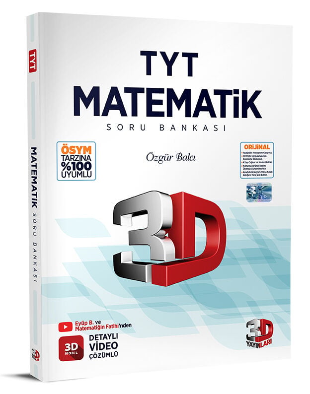 3D Yayınları TYT Matematik Soru Bankası