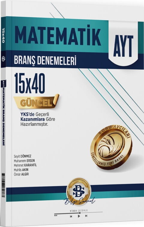 Bilgi Sarmal AYT Matematik 15x40 Branş Denemeleri