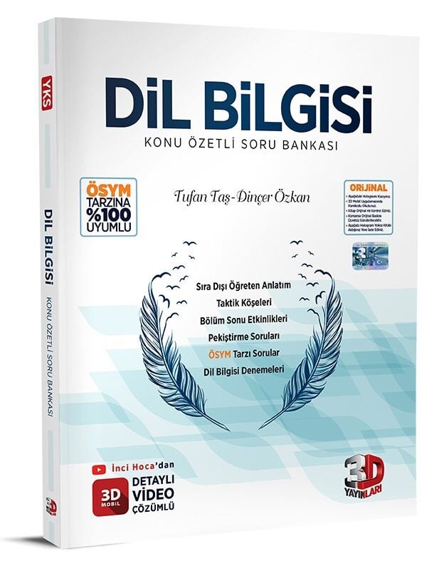 3D TYT Dil Bilgisi Soru Bankası