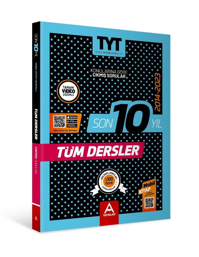 Son 10 Yıl Tüm Dersler Çıkmış Sorular 2015-2024