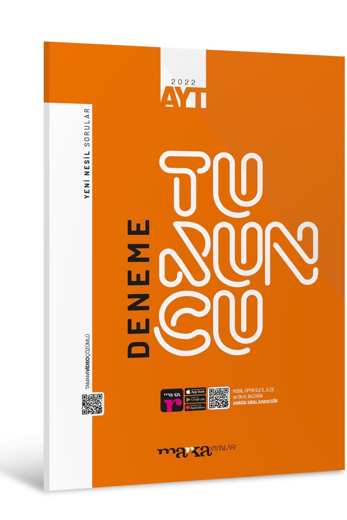 Marka AYT Yeni Nesil Turuncu Deneme Tamamı Video Çözümlü