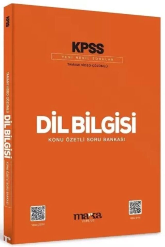 Marka Kpss Dil Bilgisi Konu Özet Soru Bankası