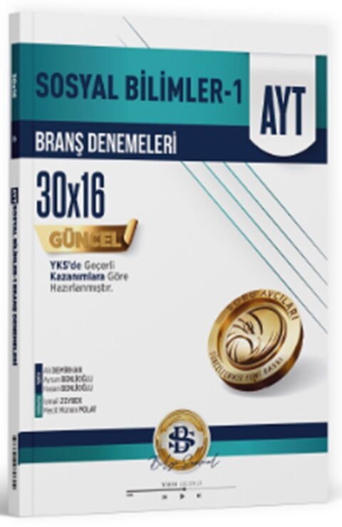 Bilgi Sarmal Ayt Sosyal Bilimler 1 30X16 Branş Denemeleri