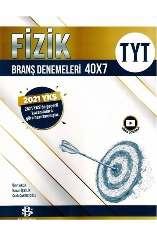 Bilgi Sarmal Yayınları Tyt Fizik 40 X 7 Branş Denemeleri