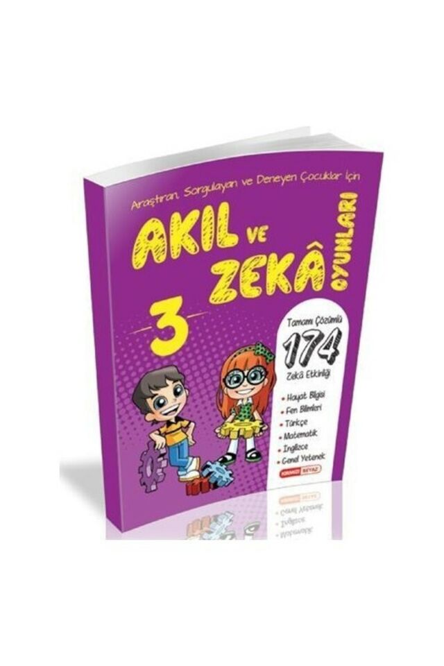 Kırmızı Beyaz 3. Sınıf Akıl Ve Zeka Oyunları