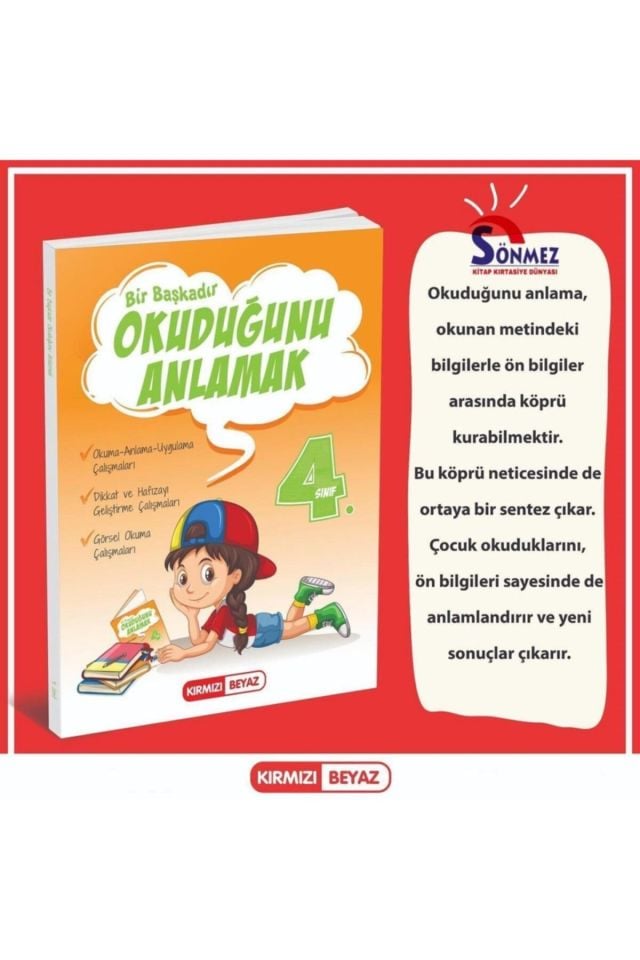 Kırmızı Beyaz 4. Sınıf Okuduğunu Anlama