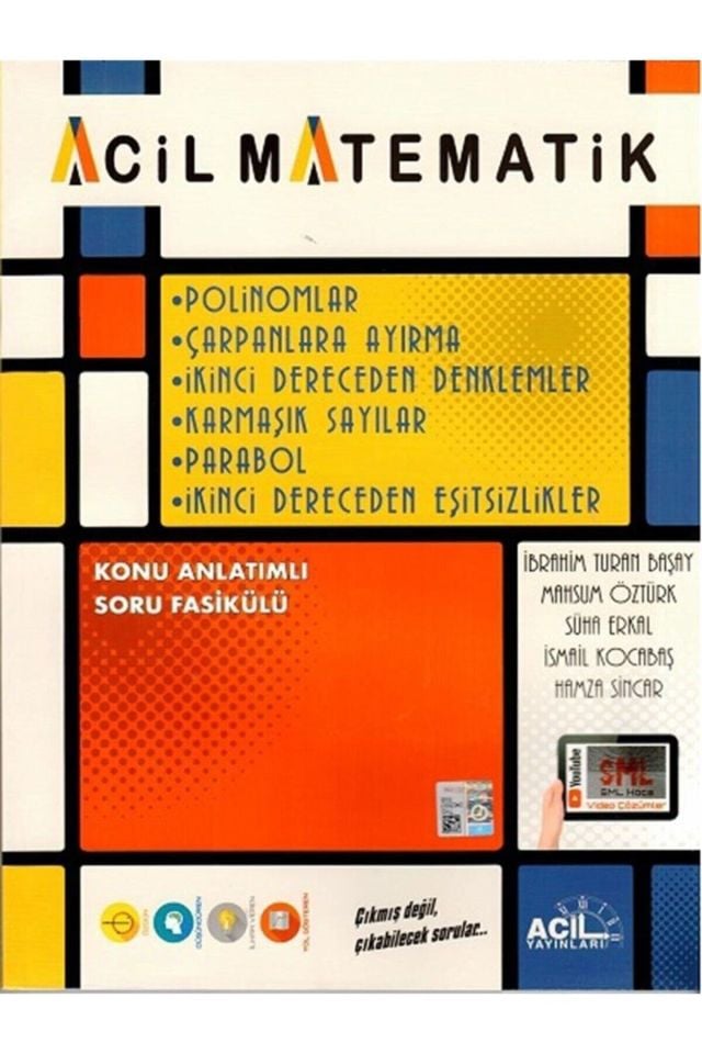 Acil Polinomlar Çarpanlara Ayırma 2. Dereceden Denklemler Karmaşık Sayılar