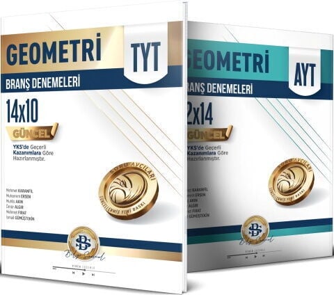 Bilgi Sarmal Yayınları TYT-AYT Geometri Branş Denemeleri