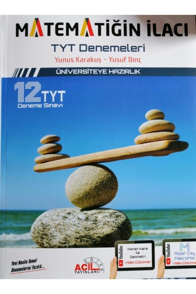 Acil DENEME Tyt Matematiğin Ilacı Denemeleri 12li Deneme