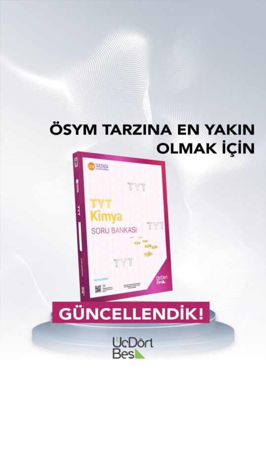 345-2025 Model TYT Kimya Soru Bankası