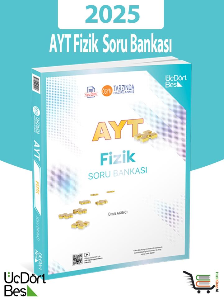 345-2025 Model AYT Fizik Soru Bankası