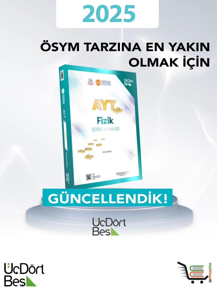 345-2025 Model AYT Fizik Soru Bankası