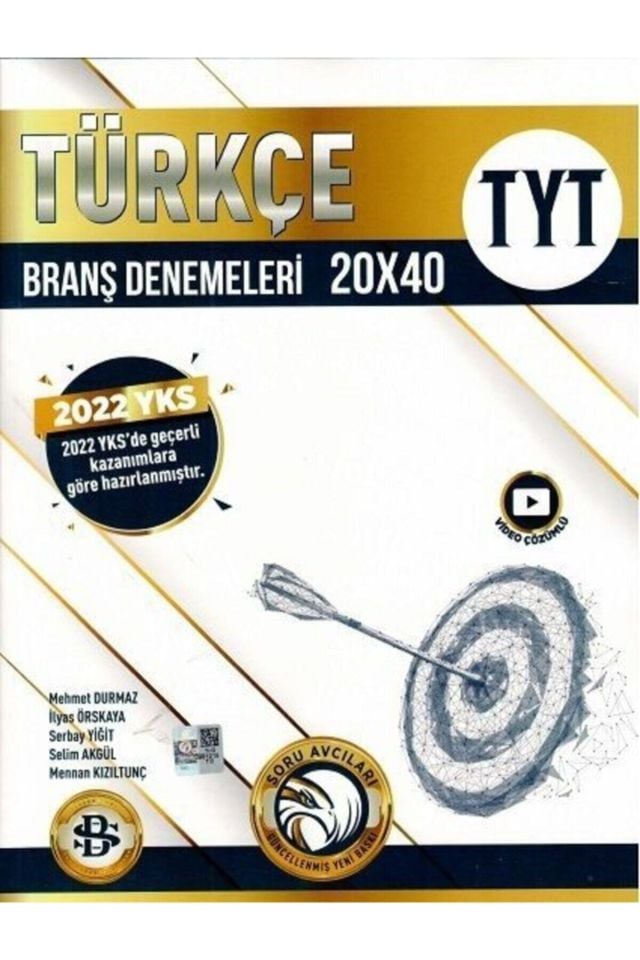 Bilgi Sarmal Yayınları Tyt Türkçe 20 X 40 Branş Denemeleri 2022