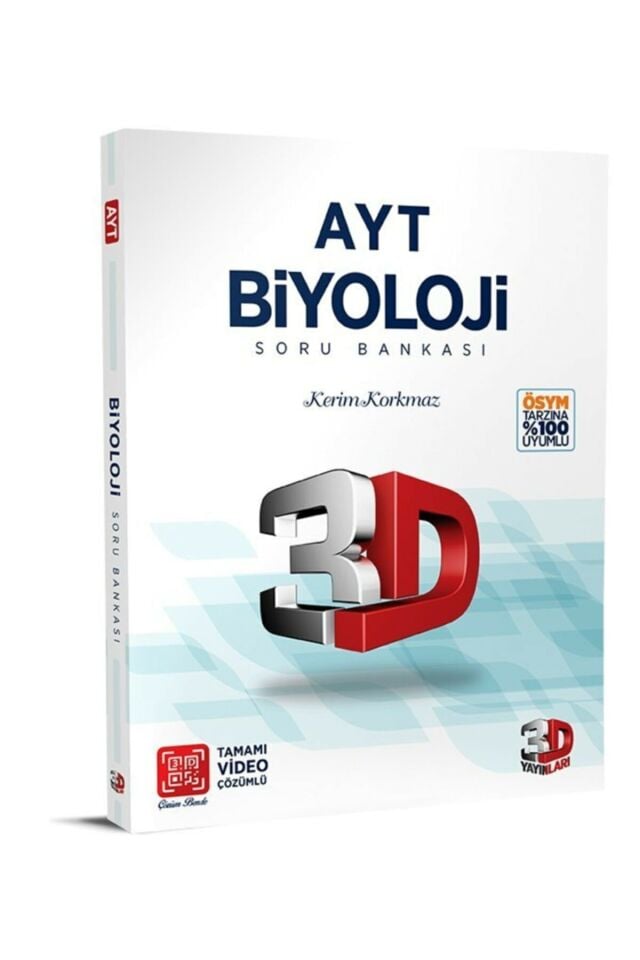3D AYT Biyoloji Soru Bankası