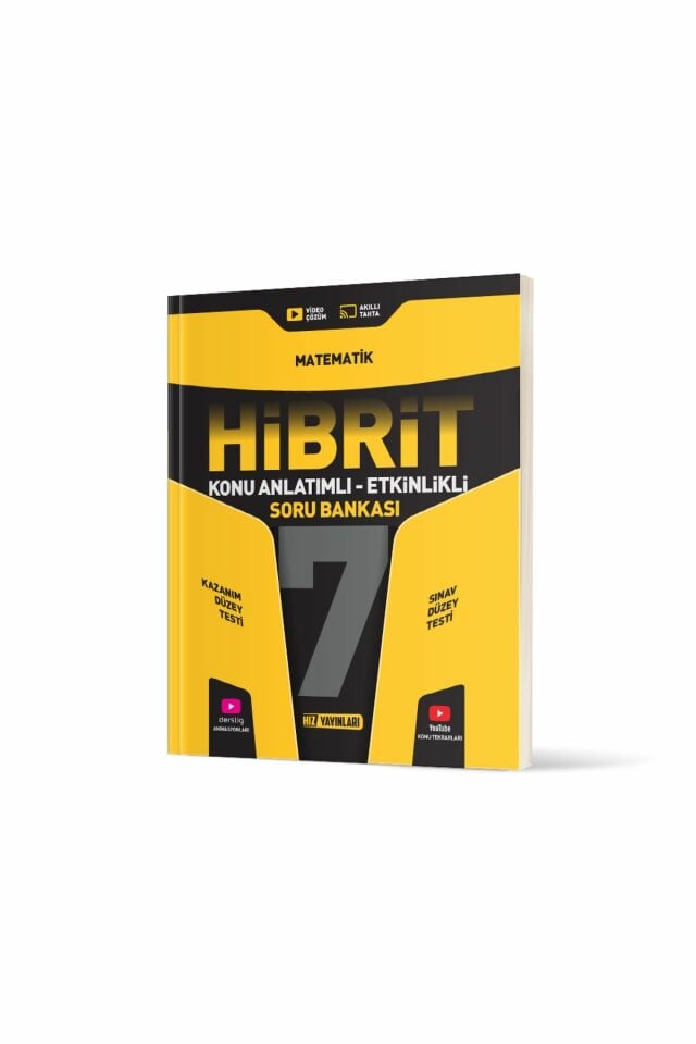 Hız 7. Sınıf Hibrit Matematik Soru Bankası