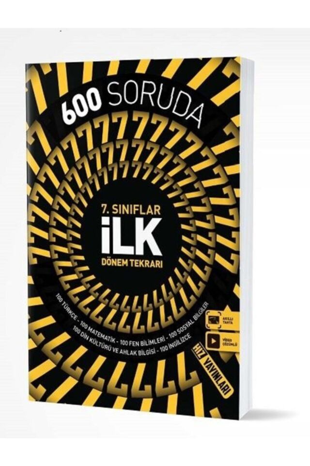 Hız 7. Sınıf Ilk Dönem Tekrar 600 Soruda