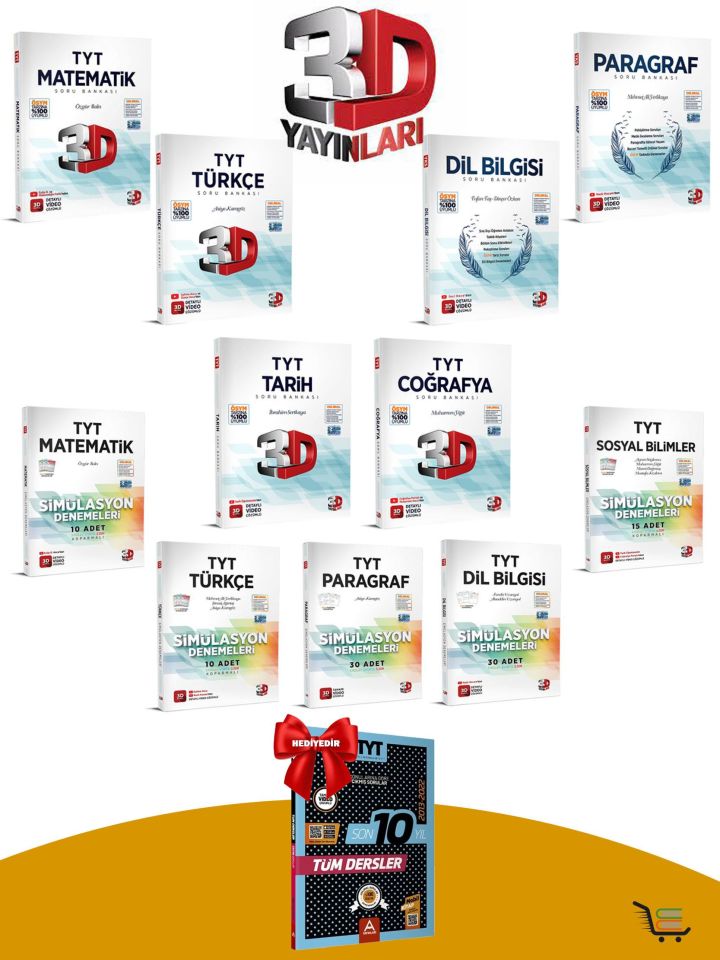 TYT Eşit Ağırlık Soru Bankası-Deneme Seti Çıkmış Sorular Hediyeli!