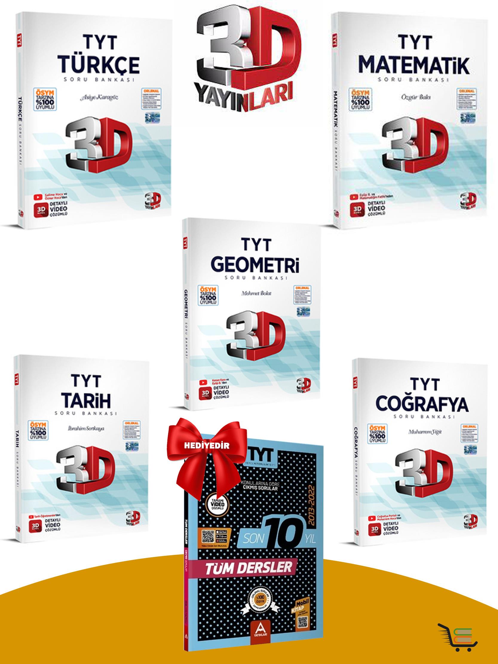 TYT Eşit Ağırlık Soru Bankası Seti Çıkmış Sorular Hediyeli!